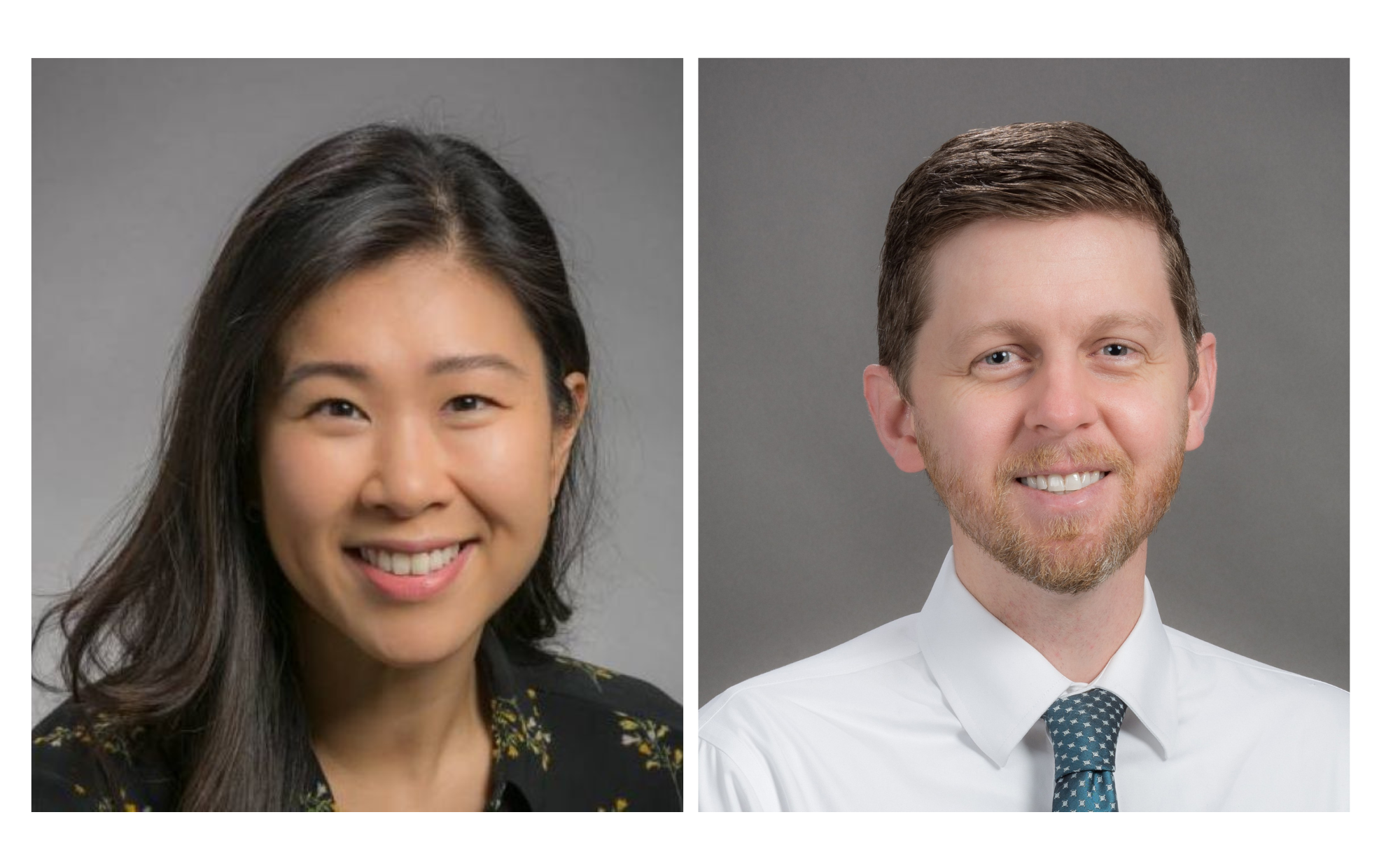 Assistant Professors David Sheppard, PhD, and Hanna Hunter, MD