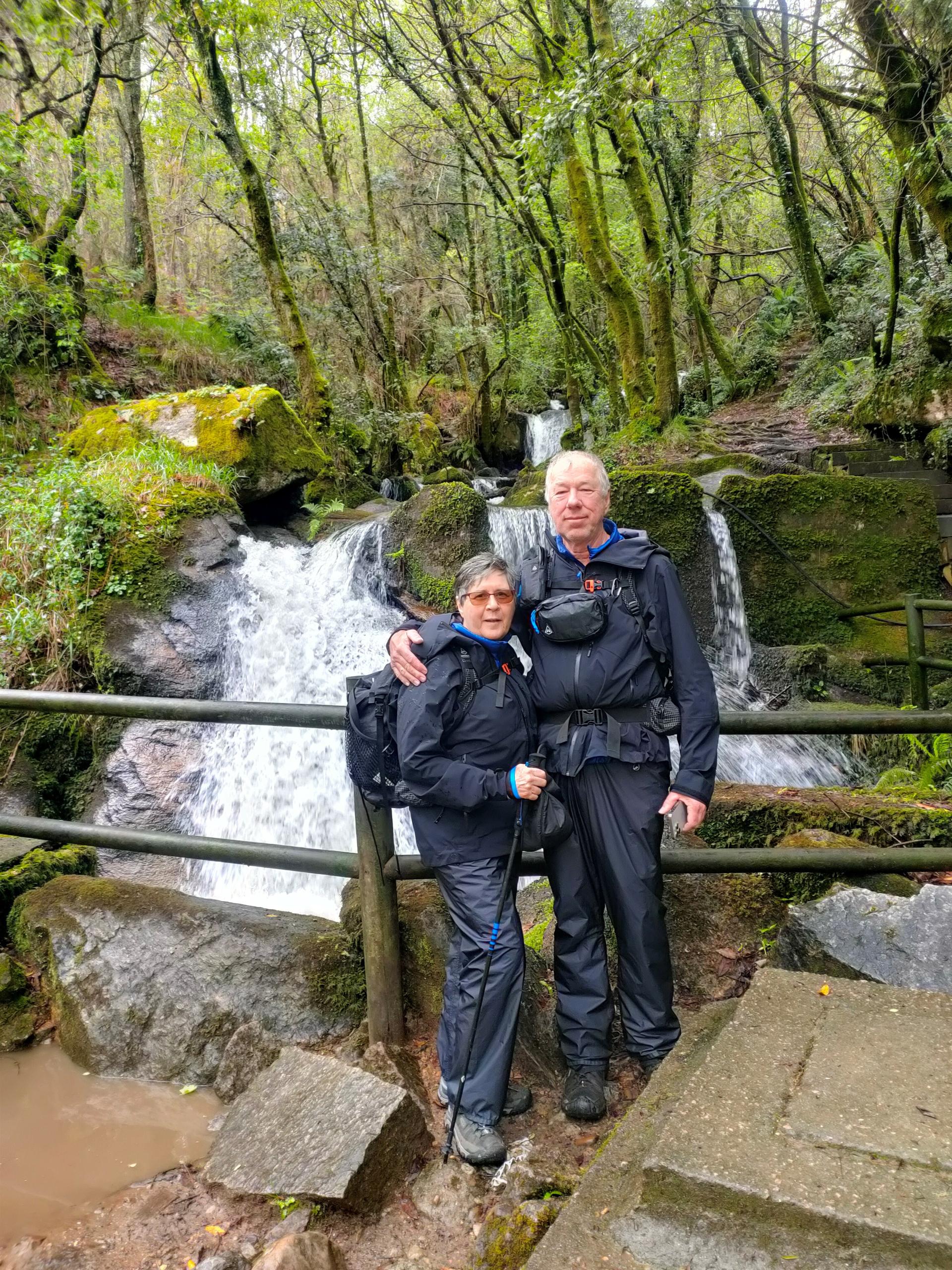 Marcia Ciol and her husband on a trip to Brazil. 