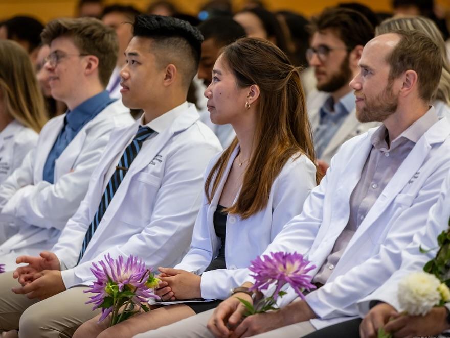 Congratulations to the Doctor of Physical Therapy Class of 2026 for completing their didactic studies and receiving their well-earned white coats. 