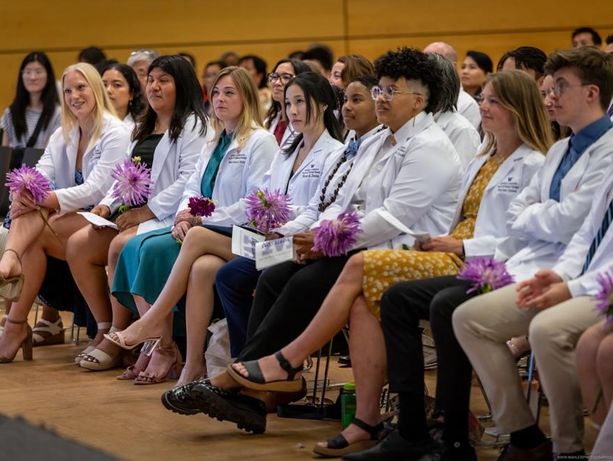 Congratulations to the Doctor of Physical Therapy Class of 2026 for completing their didactic studies and receiving their well-earned white coats. 