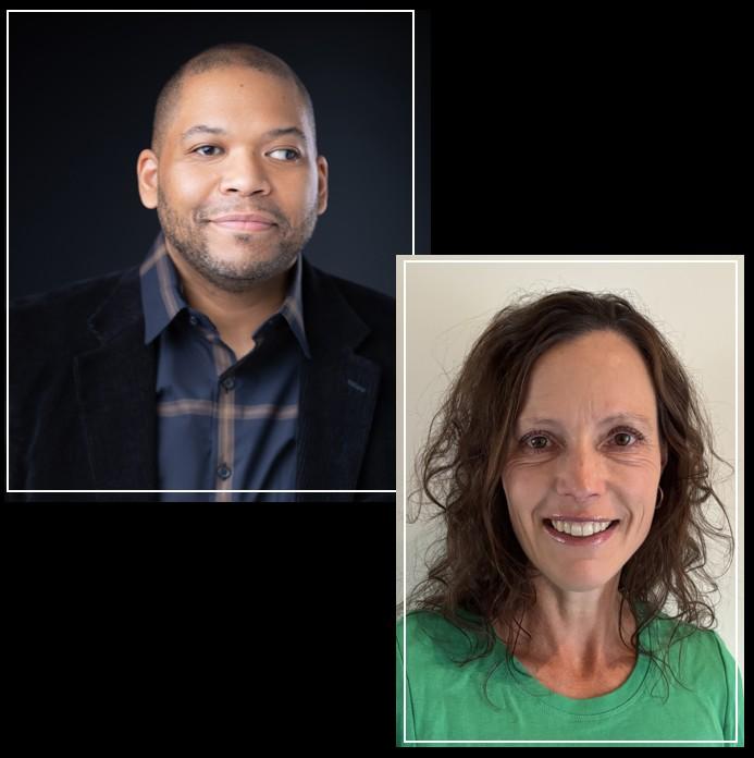 Andre and Margot headshots