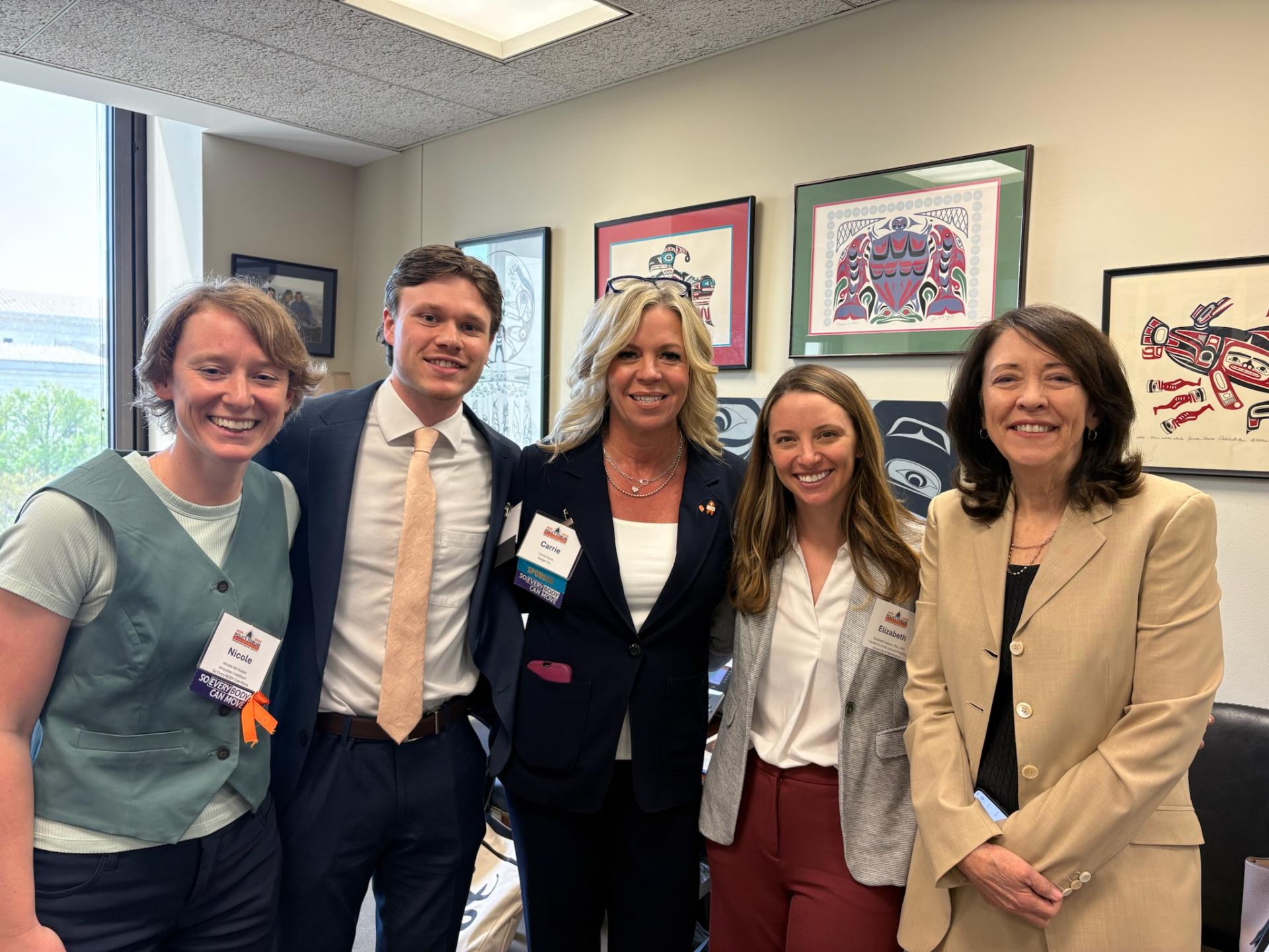 Dawson Breyer, a second-year Master of Prosthetics & Orthotics (MPO) student, was selected by his peers to represent the UW MPO Program at the American Orthotic and Prosthetic Association (AOPA) Policy Forum